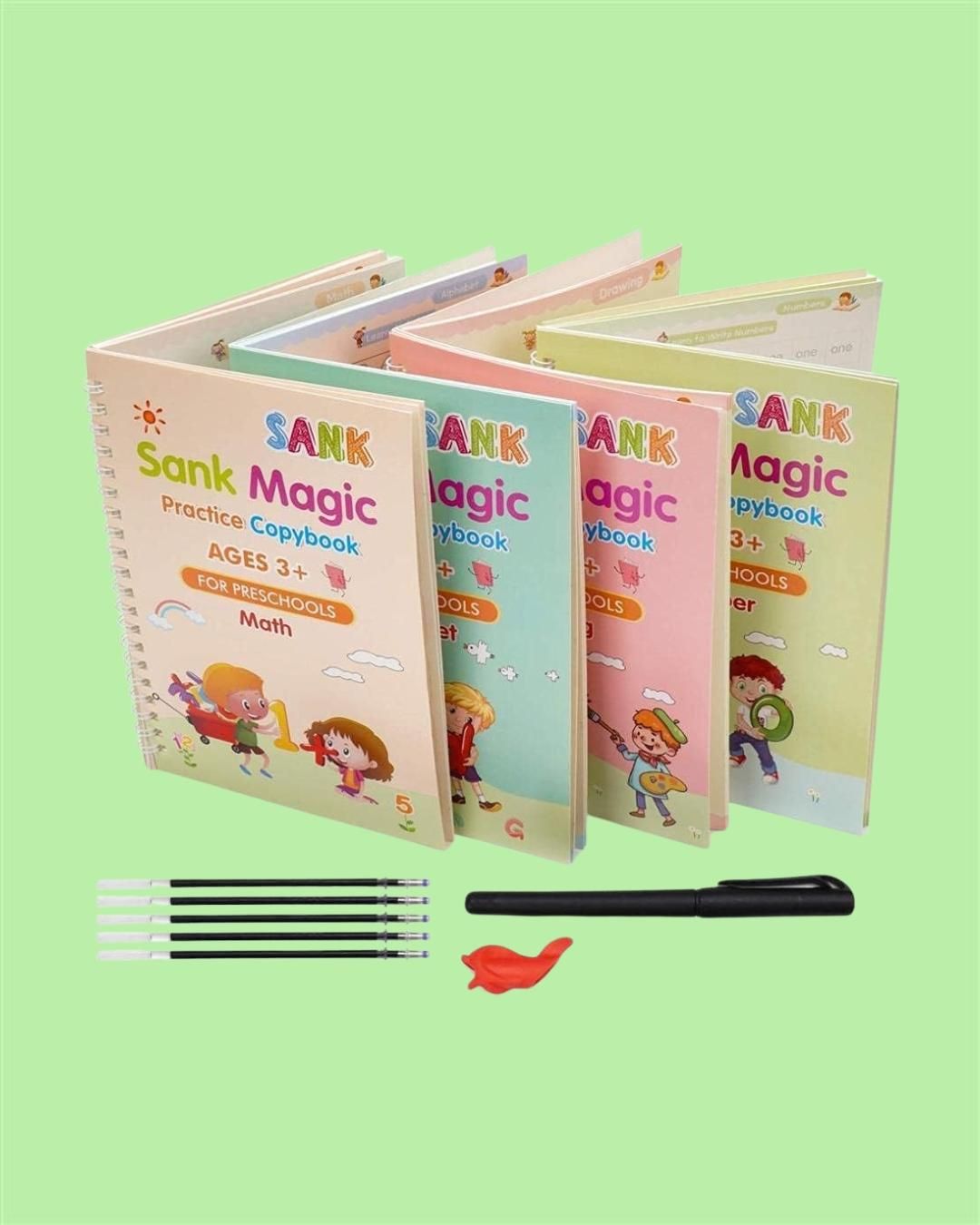 Sank Magic Practice Copybook – Fun Learning for Kids!